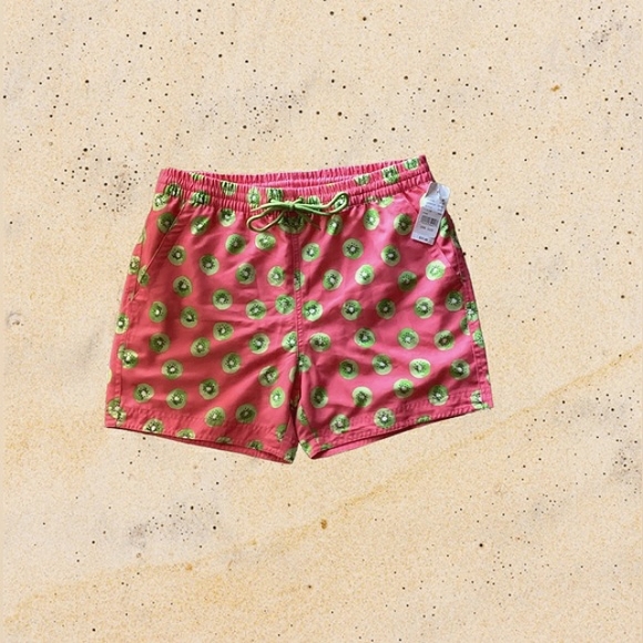 - SOUTH BEACH KIWI SWIM TRUNKS NWT - Picture 2 of 7